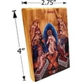 thumbnail image 4 of Holy Land Olive Wood Color Icon, the Resurrection of Jesus, 4 of 4