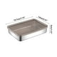 thumbnail image 3 of Amzcrzy Caja De Almacenamiento De Adornos De Acero Inoxidable 304, Caja De Conservación, Caja Japonesa, Barbacoa, Filtro De Aceite, Fruta, Contenedores De Almacenamiento Multiusos Con Tapas, Organiza, 3 of 4