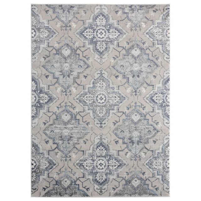 United Weavers Cascades Leavenworth Blue Oversize Rug