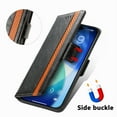 thumbnail image 4 of Dteck Magnetic Wallet Case for iPhone 17,Leather Card Slots Cash Pocket Case Shockproof Kickstand Cover for iPhone 17,Darkblue, 4 of 5