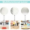 thumbnail image 3 of Jinsinto Potato Ricer Manual Potato Masher Stainless Steel Potato Press Potato Ricer Potato Press Discs, 3 of 5