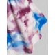 thumbnail image 4 of Tank Top de Tirantes Finos de Red con Estampado de Tie Dye Rosegal  Camisetas sin mangas de talla grande, 4 of 5
