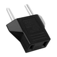 thumbnail image 1 of Adaptador de enchufe de EE. UU. a UE (negro), 1 of 5