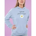 thumbnail image 2 of Give This World Good Energy Hoodie Women -Image by Shutterstock, Female Large, 2 of 4