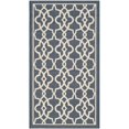 thumbnail image 1 of Safavieh Courtyard Navy Indoor Outdoor Rug - Runner 2'7" x 8'2", 1 of 1