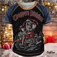 thumbnail image 1 of Camisetas Vintage para hombre, trajes navideños, ropa con gráfico de Papá Noel, ropa informal estilo Hip Hop con cuello redondo Extra grande para hombre, camisetas 2023, 1 of 4