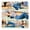Blue, variant on 13" High Density Exercise Patented Roller for Muscle Massage and Myofascial Trigger Point Release Back Roller for Fitness, Yoga and Pilates (Black)