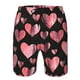 thumbnail image 3 of Fotbe Hearts Trajes de Baño Estampados para Hombre, Shorts de Verano de Secado Rápido, Ropa de Playa, Bañadores-XX-Large, 3 of 6