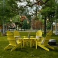 thumbnail image 5 of Wildridge Classic Adirondack Chair, Lemon Yellow - Outdoor Weather Resistant Poly Furniture for Patio, 5 of 6
