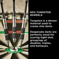 thumbnail image 4 of Viper Desperado Iron Cross 80% Tungsten Steel Tip Dart Set, 24 Grams, 4 of 10