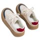 thumbnail image 1 of Women Plimsolls Soft Lining Rubber Sole Breathable Anti Slip Light Weight Women's Sneaker for Travel Office Sports, 1 of 5