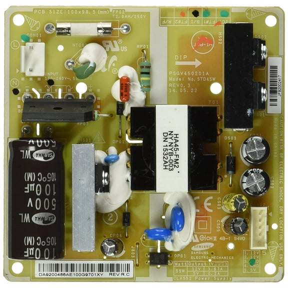 Samsung DA92-00486A Refrigerator Control board