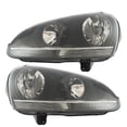 thumbnail image 3 of ALL-CARB 1 Pair Headlights for 2006 2007 2008 2009 GTI/Rabbit Headlamp Halogen Black Driver & Passenger Side 1K6941005S | 1K6941006 |, 3 of 6