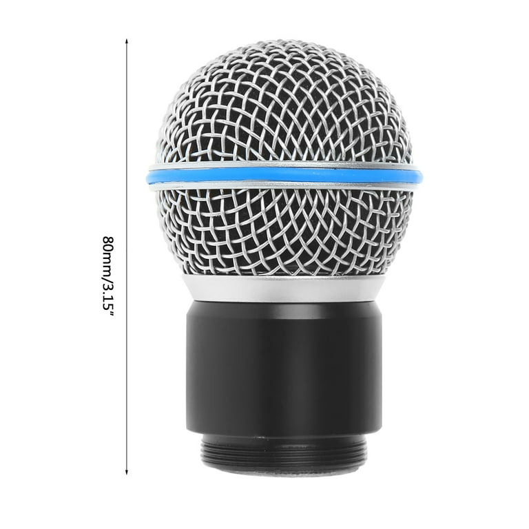 Wireless Microphone Handheld MIC for Head Capsule For Shure PGX 2 /PGX24  /Beta58