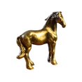 thumbnail image 1 of Estatua de caballo en miniatura, regalo elegante, figuritas multiusos para paisaje, pabellón, escena de vida, bonsái, festivales, accesorios DIY caballo de pie Macarena Estatua de forma de Buda, 1 of 8