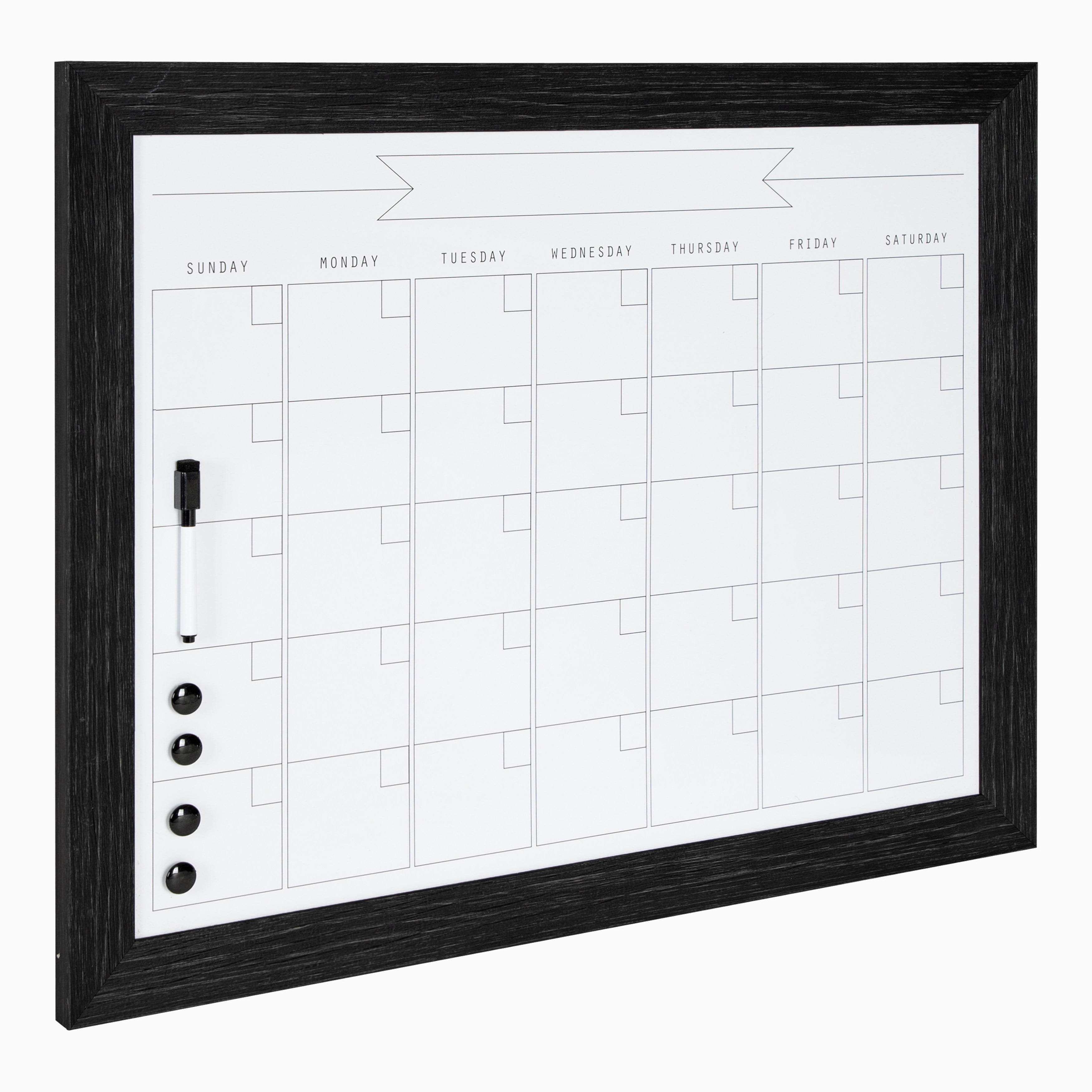 DesignOvation Beatrice Framed Magnetic Dry Erase Monthly Calendar 23 DesignOvation Beatrice Framed Magnetic Dry Erase Monthly Calendar 23