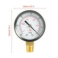 thumbnail image 2 of Square Dial Industrial Air Compressor Pressure Meter Inflator Cylinder Barometer 0-30 Inhg Vacuum Gauge Measuring Tool ,Corrosion Resistance, 2 of 7