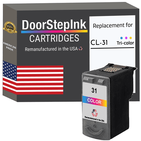 DoorStepInk High Yield Ink Cartridge Compatible for Canon CL-31 Tri-Color price history on PriceWatchPro