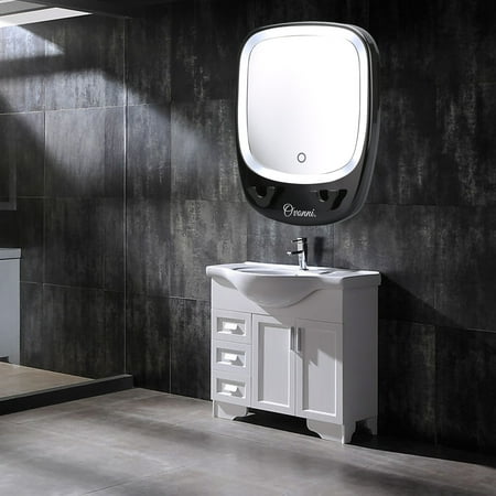 Ovonni Bathroom 2x Magnification Led Makeup Mirror With Suction Cup Ovonni Bathroom 2x Magnification Led Makeup Mirror With Suction Cup Vanity Wall Hooks