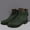 Green, variant on VKEKIEO Sock Boots Round Toe Mid Heel Booties Ornamental Zipper Slip-On Green Winter Boots
