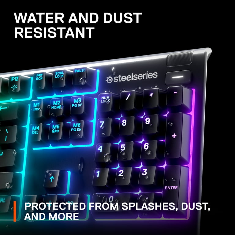 SteelSeries Apex 3 TKL Wired RGB Membrane Keyboard 64831 Grade B