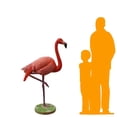 thumbnail image 2 of Flamingo Life Size Statue, 2 of 7