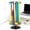 Black, variant on Rotatable Medal Hangers Display - Tabletop Metal Medal Holder Rack with Adjustable Height, Holds Medals, Perfect for Athletes, Runners, Gymnastics, Adults, and Fitness Enthusiasts