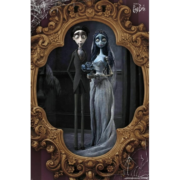 Tim Burton's The Corpse Bride (2005) - Wedding Photo Wall Poster, 22.375" x 34"