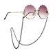 thumbnail image 2 of Cadena de gafas de sol bohemias con diamantes de imitación de cristal negro para gafas de playa callejeras accesorios antipérdida para mujeres y niñas JM, 2 of 5