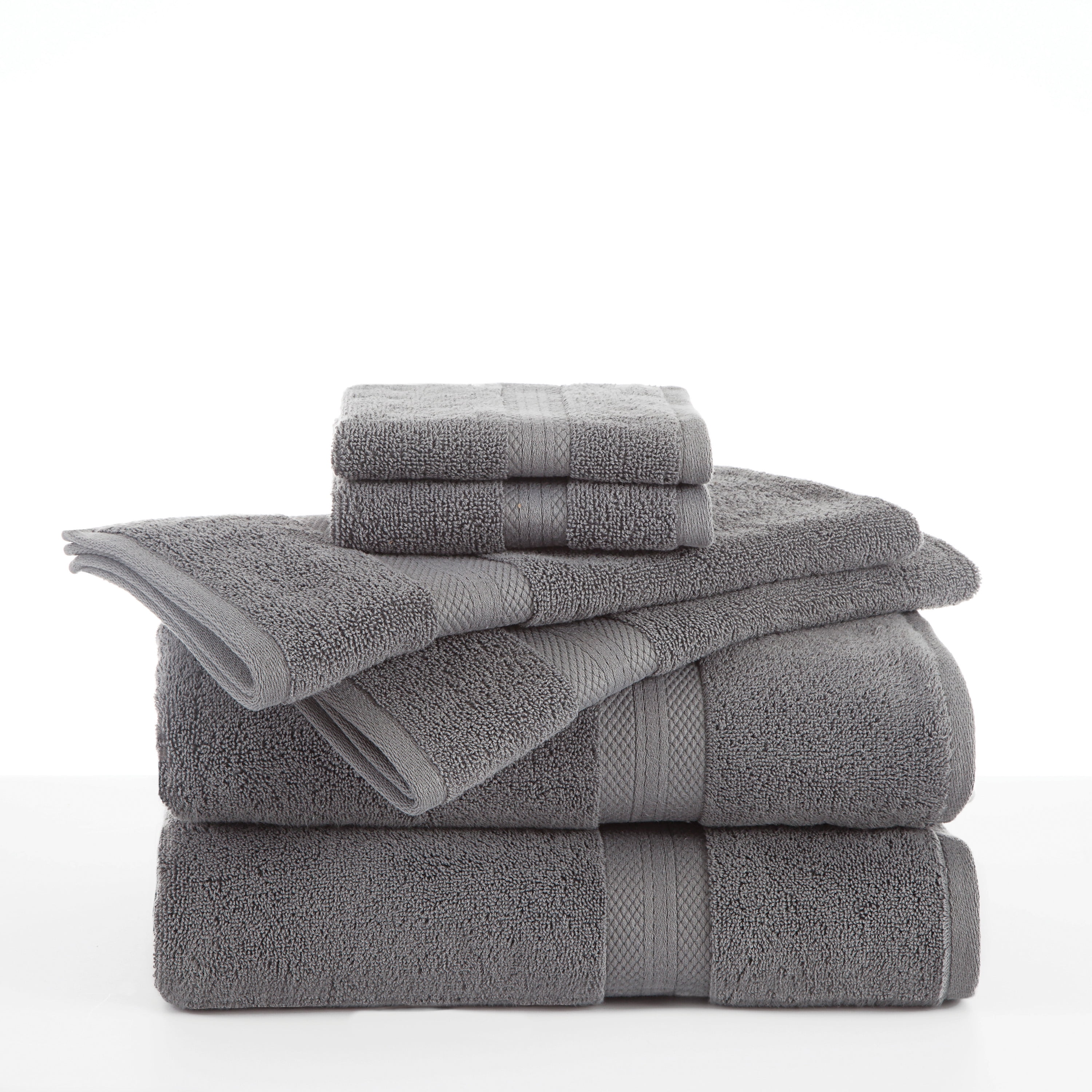 Martex Abundance 6 Piece Boulder Grey Towel Set