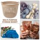 thumbnail image 3 of unbranded Para Ropa Sucia Con Hueco Y Asas Resistente Material Café, 3 of 6