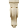 thumbnail image 2 of Ekena Millwork 3 7/8"W x 8"D x 13"H Boston Traditional Scroll Corbel, Rubberwood, 2 of 4