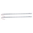 thumbnail image 2 of 10X 50CM 12V 36 LED 5630 SMD Bande Lumineuse Rigide Coque en Aluminium avec Embout Blanc, 2 of 8