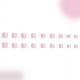 thumbnail image 1 of Kit de uñas con borde blanco y flores, parche para uñas 24PSC, 1 of 6