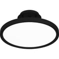 thumbnail image 3 of Outskirts Integrated LED Earth Black Semi-Flush Mount Light, 3 of 5