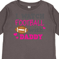 thumbnail image 4 of Inktastic I Watch Football with My Daddy Boys or Girls Long Sleeve Toddler T-Shirt, 4 of 5
