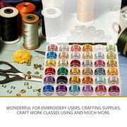 Embroidery Thread Kit for Cross and Sewing, Decorative Threads Set with Multiple Colors, Sewing Supplies for Crafts