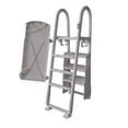 thumbnail image 2 of Champlain Plastics 48"-54" Grey A-Frame Deluxe Pool Ladder for Above Ground Pools, 2 of 2