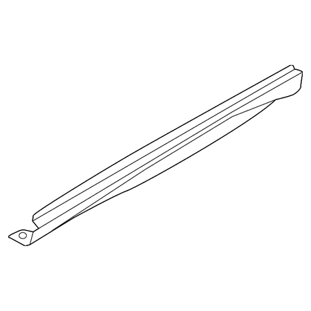 Genuine OE Infiniti Rocker Molding - 76850-5DB6B
