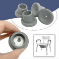 thumbnail image 5 of Replacement Feet for Bath Chair, Shower Toilet Seat Stools & Transfer Bench, 5 of 5