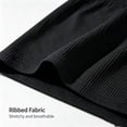 thumbnail image 7 of Women's Seamless High Waist Yoga Shorts, Stretch Hip Lift Workout Biker Shorts for Sports Cycling, 7 of 7