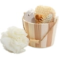 thumbnail image 2 of 1 Set Of Body Scrubber Body Cleaning Tool Set Body Scrubber Kit Body Exfoliating Tool Set, 2 of 2