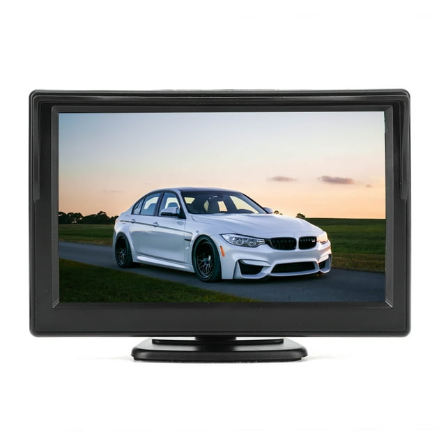Cámara de marcha atrás, reproductor de coche con pantalla TFT HD de 5 pulgadas y funciones mejoradas
