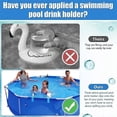 thumbnail image 4 of 2 portavasos para piscina, accesorios para piscina, portavasos para piscina, portavasos para piscina, portavasos para piscina, 4 of 5