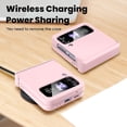 thumbnail image 5 of Case for Samsung Galaxy Z Flip 4, Slim Silky Touch Phone Case Hard PC Shockproof Anti-Yellowing Protective Cover Case for Samsung Z Flip 4 5G 2022, Pink, 5 of 14