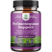 Natures Craft Perimenopause Supplements for Women, Menopause Support & Hormone Balance, 60 Capsules