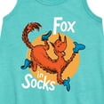 thumbnail image 2 of Fox In Socks Jumping  - Girls Aline Dress, 2 of 5