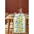 thumbnail image 4 of Modern Table Runner Idyllic Summer Fresh Lemon Plaid Table Runners for Wedding Kitchen Dinner Tablecloth Decor, 4 of 5