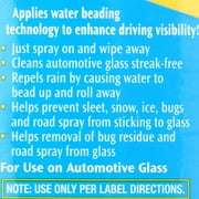 (4 pack) Rain-x Glass Cleaner + Rain Repellent, 23 oz - 5071268