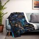 thumbnail image 2 of LHSHID Gifts for Daughter from Dad to My Daughter Blanket from Dad Adult Daughter Gifts for Birthday Christmas Father to Daughter Super Soft Cozy Flannel Throw Blanket 60x80in, 2 of 6